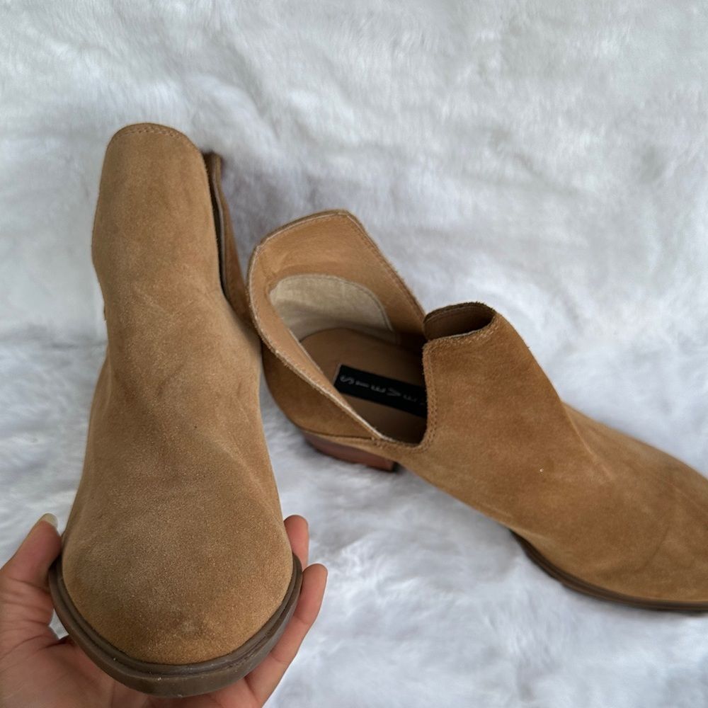 Steven By Steve Madden Camel Ankle Booties - Picture 9 of 12